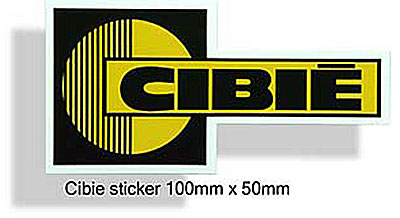 Cibie sticker 100 x 50mm - CXW10167