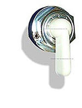 Load image into Gallery viewer, Rotary headlight switch dash mounted twist action Ivory coloured 
