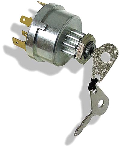 Ignition switch 4 position for tractors and commercial vehicles (Replaces Lucas 34228) - CLS077