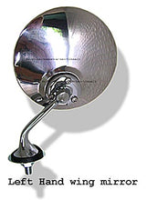 Load image into Gallery viewer, Lucas style car WING mirror Convex or Flat glass (Single) - CME0591