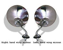 Load image into Gallery viewer, Lucas style car WING mirror Convex or Flat glass - CME0591