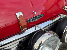 Load image into Gallery viewer, Leather bonnet straps BLACK (Pair) - CXS0211
