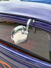 Load image into Gallery viewer, Clamp on 3" or 4" Flat mirror with curved arm - CME143
