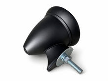 Load image into Gallery viewer, Racing style lightweight satin black alloy bullet mirror CME320B
