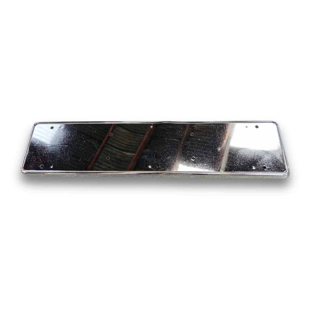 Chrome number plate surround - CX1023