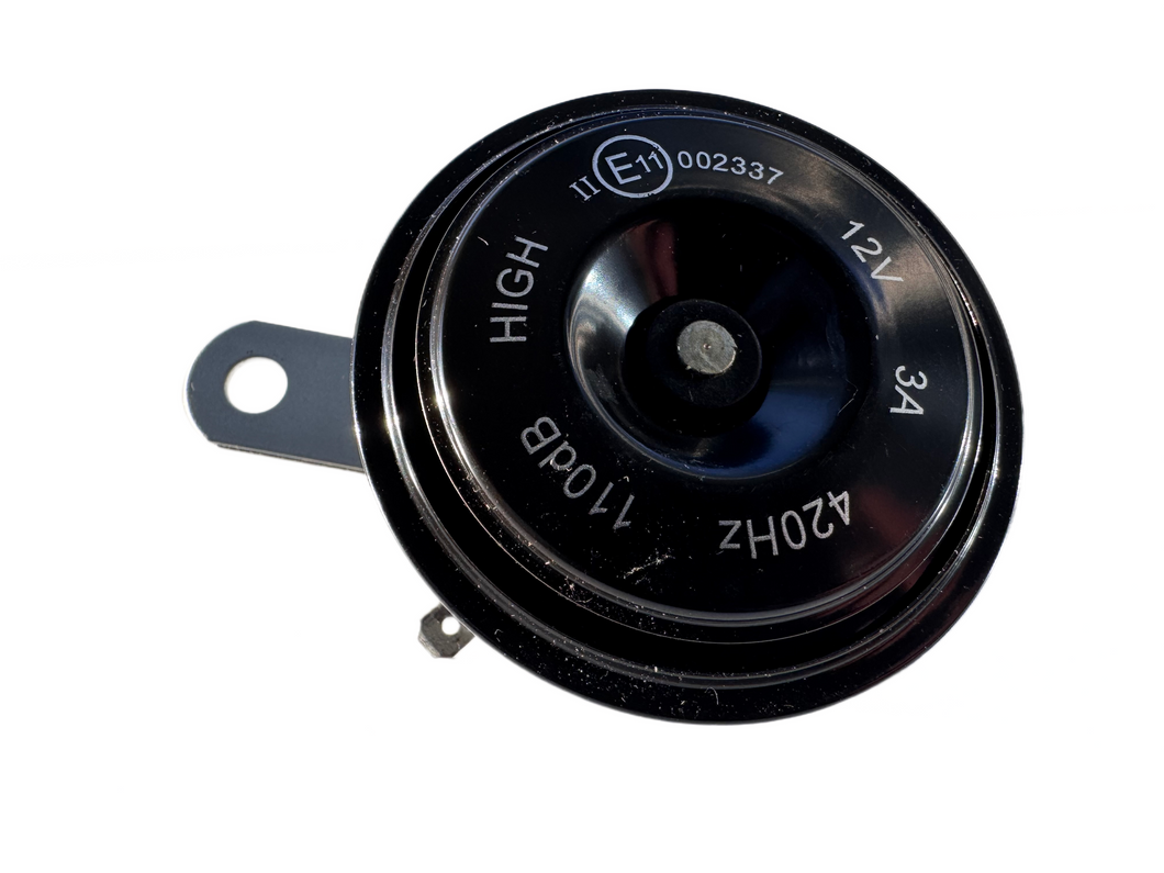 Single terminal horn 75 mm E mark  12volt  CH112