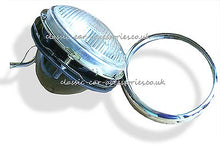 Load image into Gallery viewer, Headlamp 7&quot; complete with bowl, chrome ring and free bulbs - CL0404
