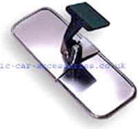 Interior Rear View mirror with stainless steel back & self-adhesive fixing - CMN18