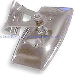 Overtaker clamp-on oblong mirror classic Mini version (Now RHS and LHS) 