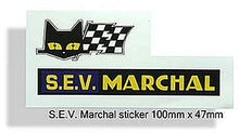 Load image into Gallery viewer, SEV Marchal sticker 100 x 47mm - CXW10167
