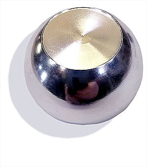 Round alloy gear knob with motif location - CX1091A .