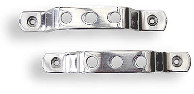 Polished alloy door pull for classic Mini and other cars