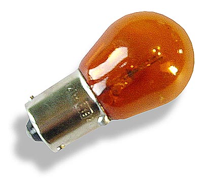 2 x 12 volt amber bulb - CLB31