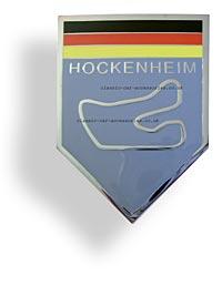 Hockenheim enamelled metal badge - CXB0253