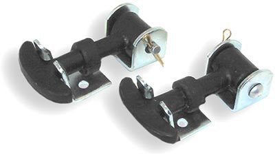 Rubber securing clasps 65mm (Pair)