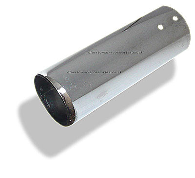 Chrome big bore exhaust trim. - CXE13
