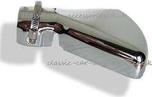 Load image into Gallery viewer, Chrome fishtail exhaust trim

