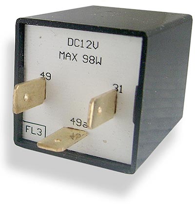 12v 3-terminal electronic flasher unit (FL3) - CLS0184