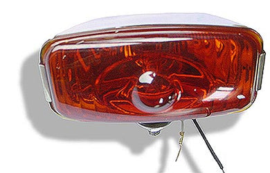 Stainless steel Rear fog light with glass lens & halogen bulb contemporary design 
