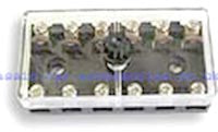 6-way fuse box for ceramic fuses - CLF04