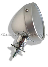 Load image into Gallery viewer, Grand Prix style lightweight alloy mirror matt silver finish - CME132
