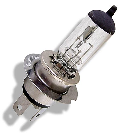 Halogen British pre-focus headlamp bulb (R463) 