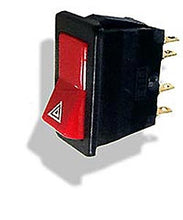 Load image into Gallery viewer, Illuminated hazard warning rocker switch 
