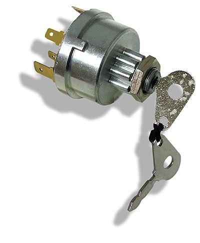 Ignition switch 4 position for tractors and commercial vehicles (Replaces Lucas 34228) 