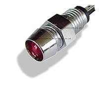 LED chrome indicator warning light - CL091