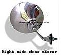 Load image into Gallery viewer, Lucas style car DOOR mirror Convex or Flat glass 
