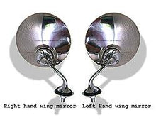 Load image into Gallery viewer, Lucas style car WING mirror Convex or Flat glass - CME0591

