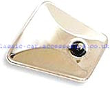 Tex Square convex mirror Head Only (M50311)