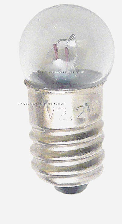 2 x 12 volt 2.2 watt MES bulb (987) 
