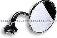 Load image into Gallery viewer, Clamp on 4&quot; Convex mirror with curved arm (016C) - CME1431
