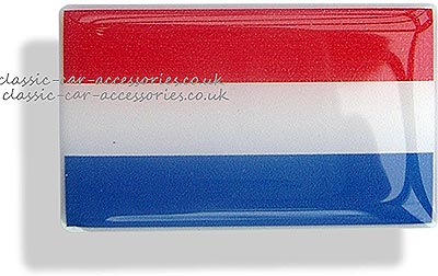 Resin encapsulated flag of The Netherlands 47 x 27mm - CXB0235