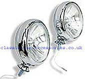 Chrome spot lights for any car including 12v bulbs (sold singly)