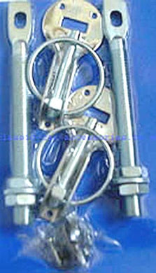 Stainless steel Bonnet lock pins. (Pair) - CXS031