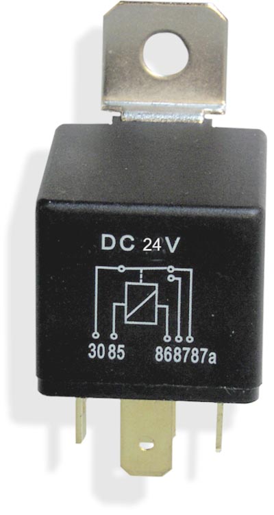 12V 5-pin changeover relay - CLS0191