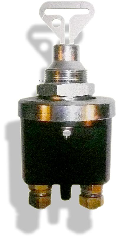 Heavy duty Master battery isolator switch with removable key 