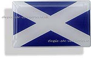 Resin encapsulated Saltire The flag of Scotland 47 x 27mm - CXB02371