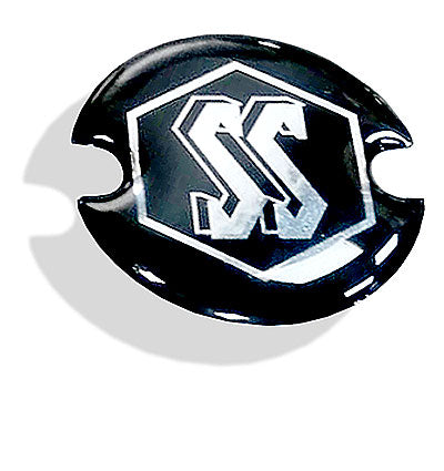 SS badge for large chrome horn - CH051