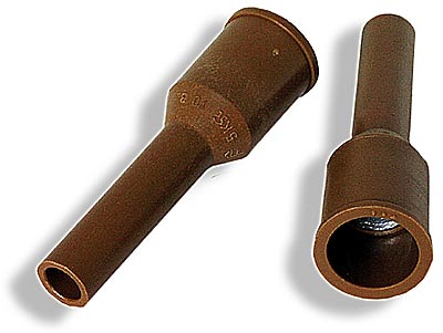 Spark plug suppressed cap straight (Pair) - CXE040