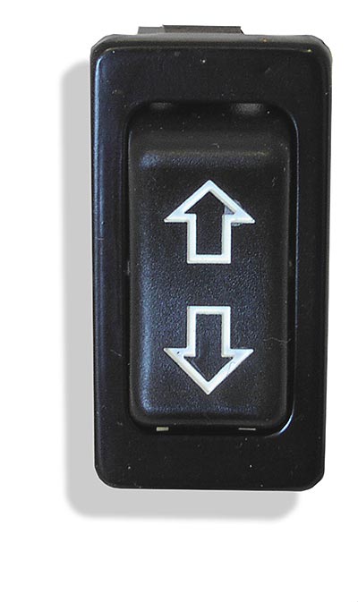 On/Off/On Rocker switch with up/dpwn arrows