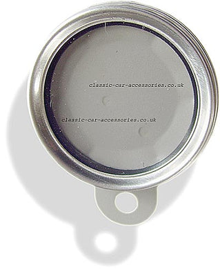 Bolt-on Steel tax disc holder with alloy ring - CXW02