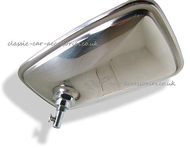 Tex oblong exterior mirror head ONLY. Convex (M40703)