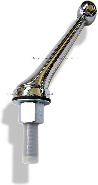 Tex spring-back straight chrome Stem Only (M16009)