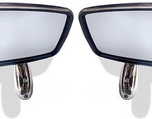 Load image into Gallery viewer, Stainless Steel Universal door mirror Pair
