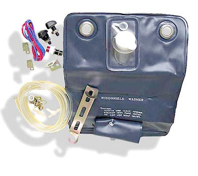 Complete classic windscreen washer pump & bag kit - CXW052