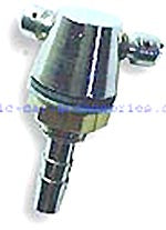 Chrome windscreen twin washer Jet taper style (J002) - CXW054