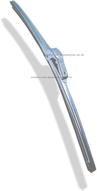 Stainless steel windscreen wiper blade 12